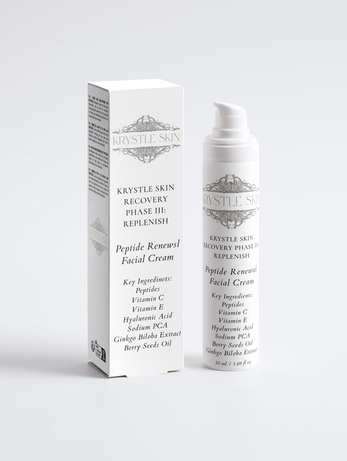 Krystle Skin Recovery Phase III: Replenish Peptide Renewal Facial Cream