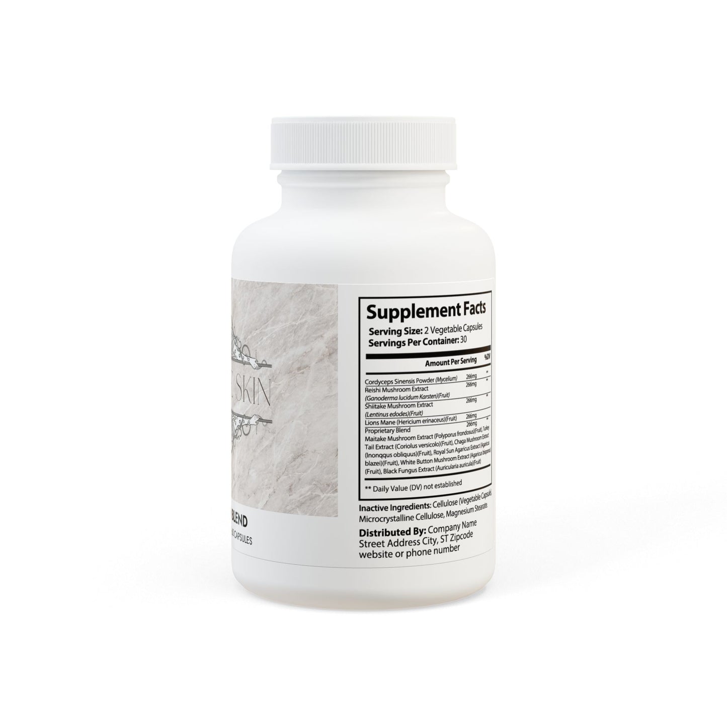 Inner Radiance Beauty Mushroom Blend Supplement
