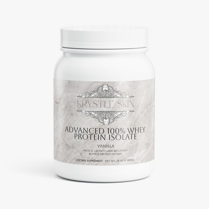 Krystle Skin Advanced 100% Whey Protein Isolate (Vanilla)