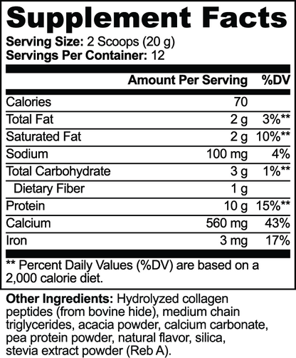 Krystle Skin Collagen Creamer (Vanilla)
