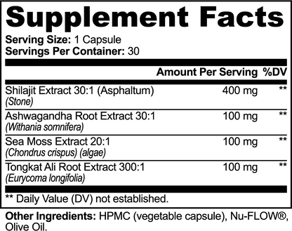Krystle Skin Shilajit Adaptogen Complex