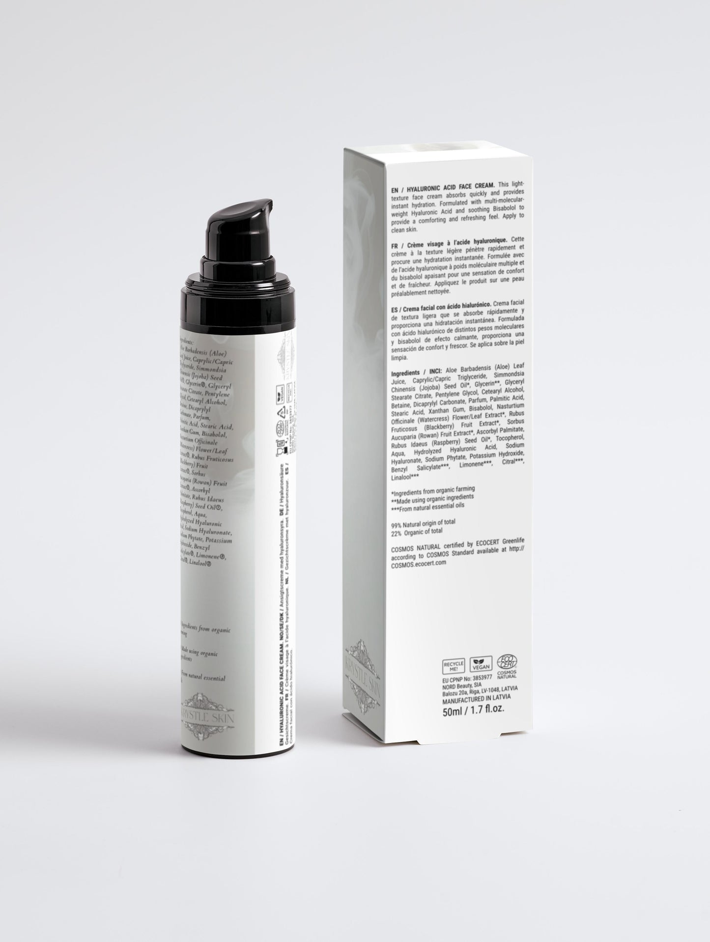 Krystle Skin Cavalier Men's Facial Cream