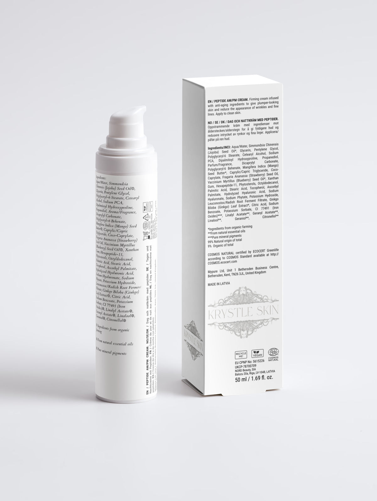 Krystle Skin Recovery Phase III: Replenish Peptide Renewal Facial Cream