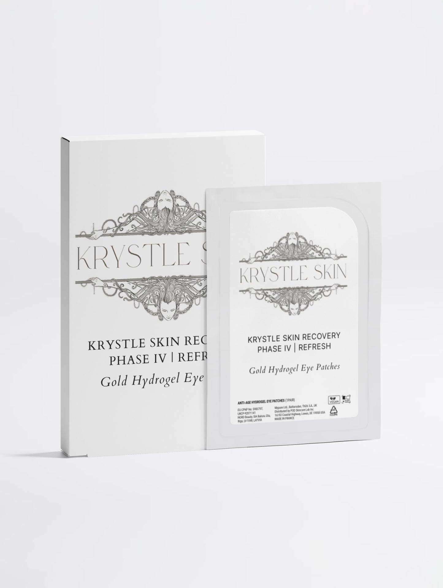 Krystle Skin Recovery Phase IV: Refresh Gold Hydrogel Eye Patches